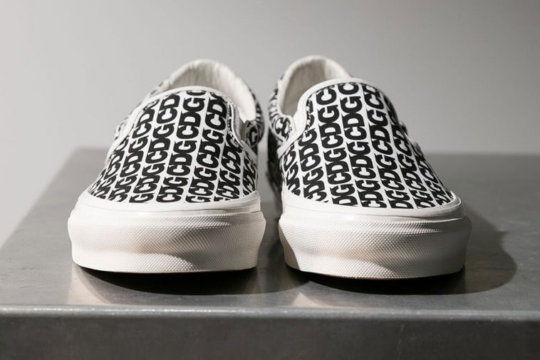 CDG x Vault x Vans Monogram SlipOns