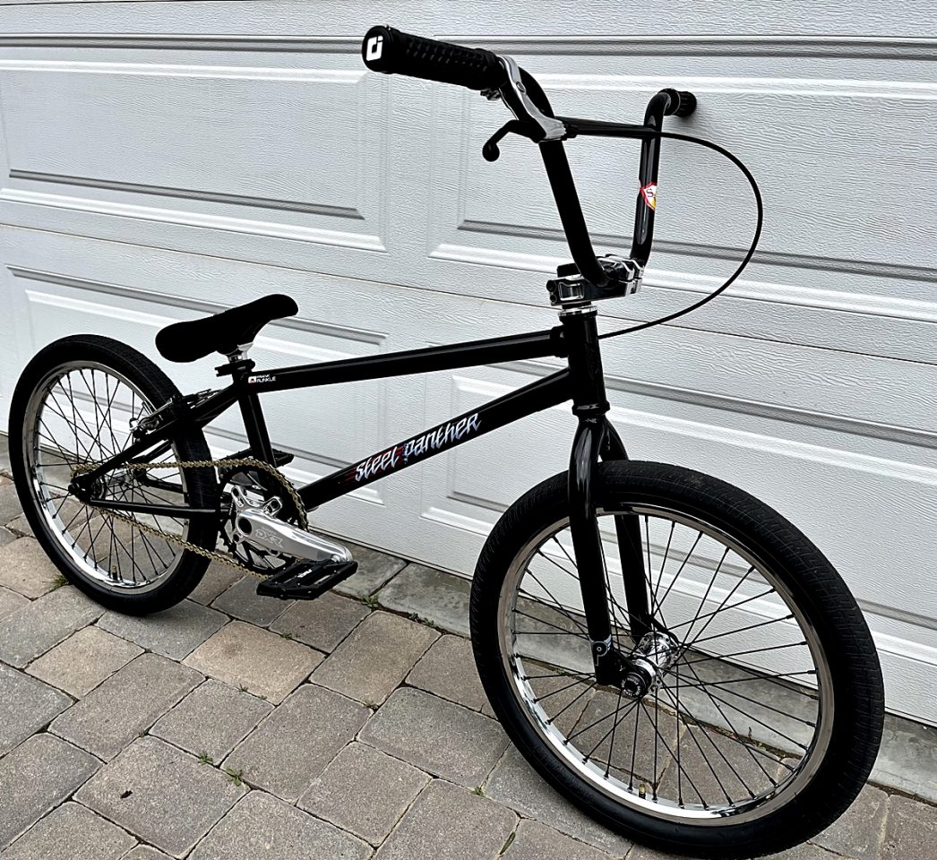 Steel panther BMX race bike