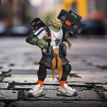 TMNT URBAN COMBAT: Michelangelo Art Toy