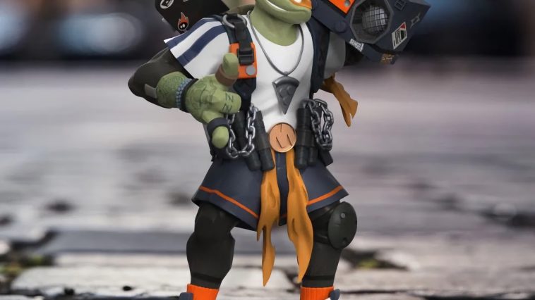 TMNT URBAN COMBAT: Michelangelo Art Toy