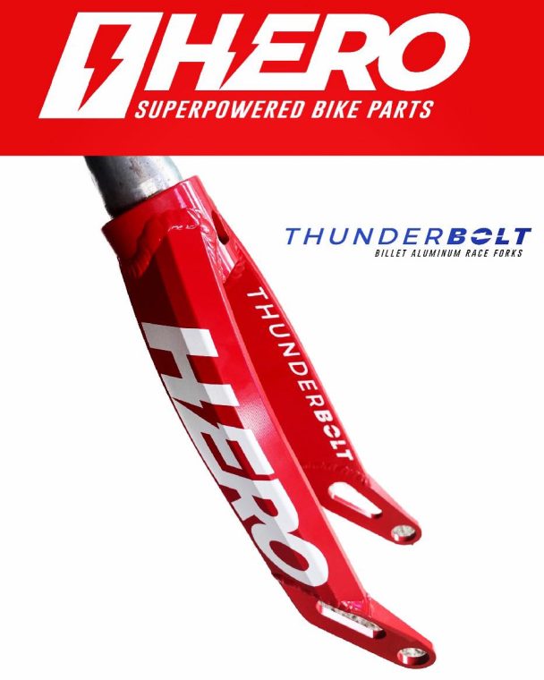 hero thunderbolt bmx forks