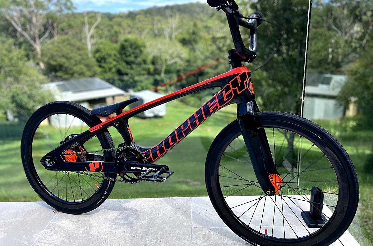 Prophecy SCUD bmx racing bike orange