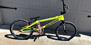 supercross Envy RS7 Hi Vis Yellow BMX Race bike