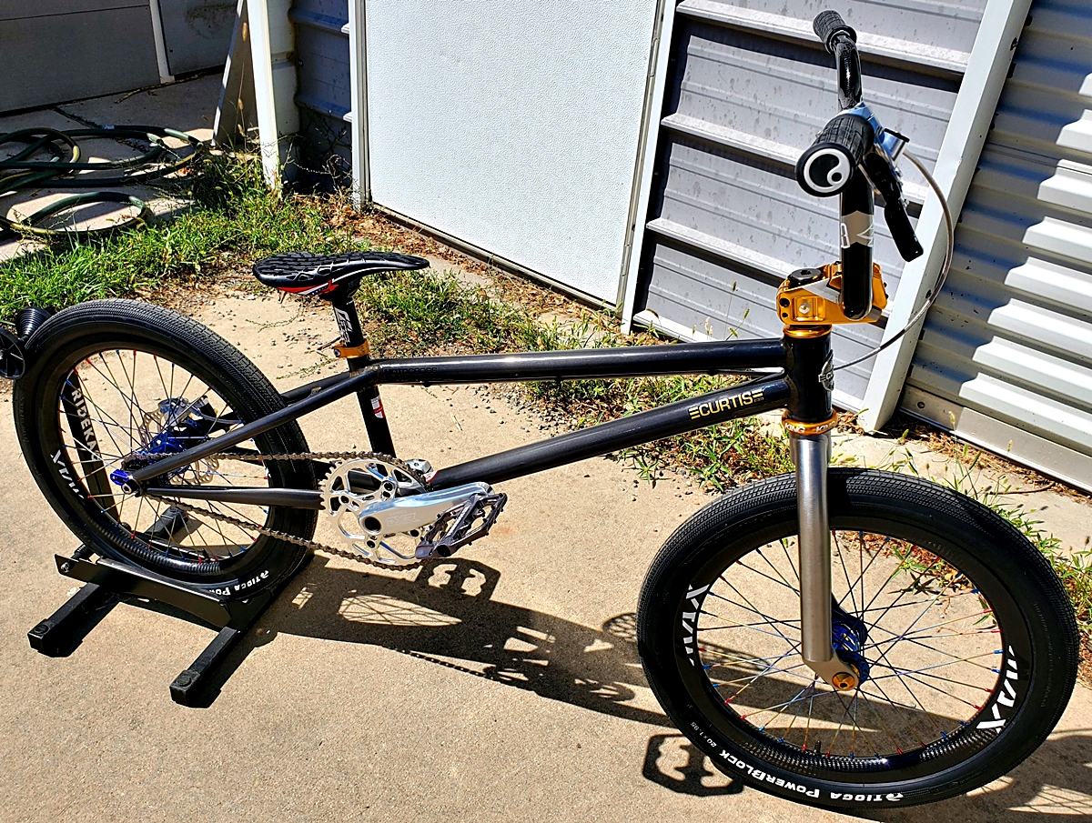 curtis bmx race bike