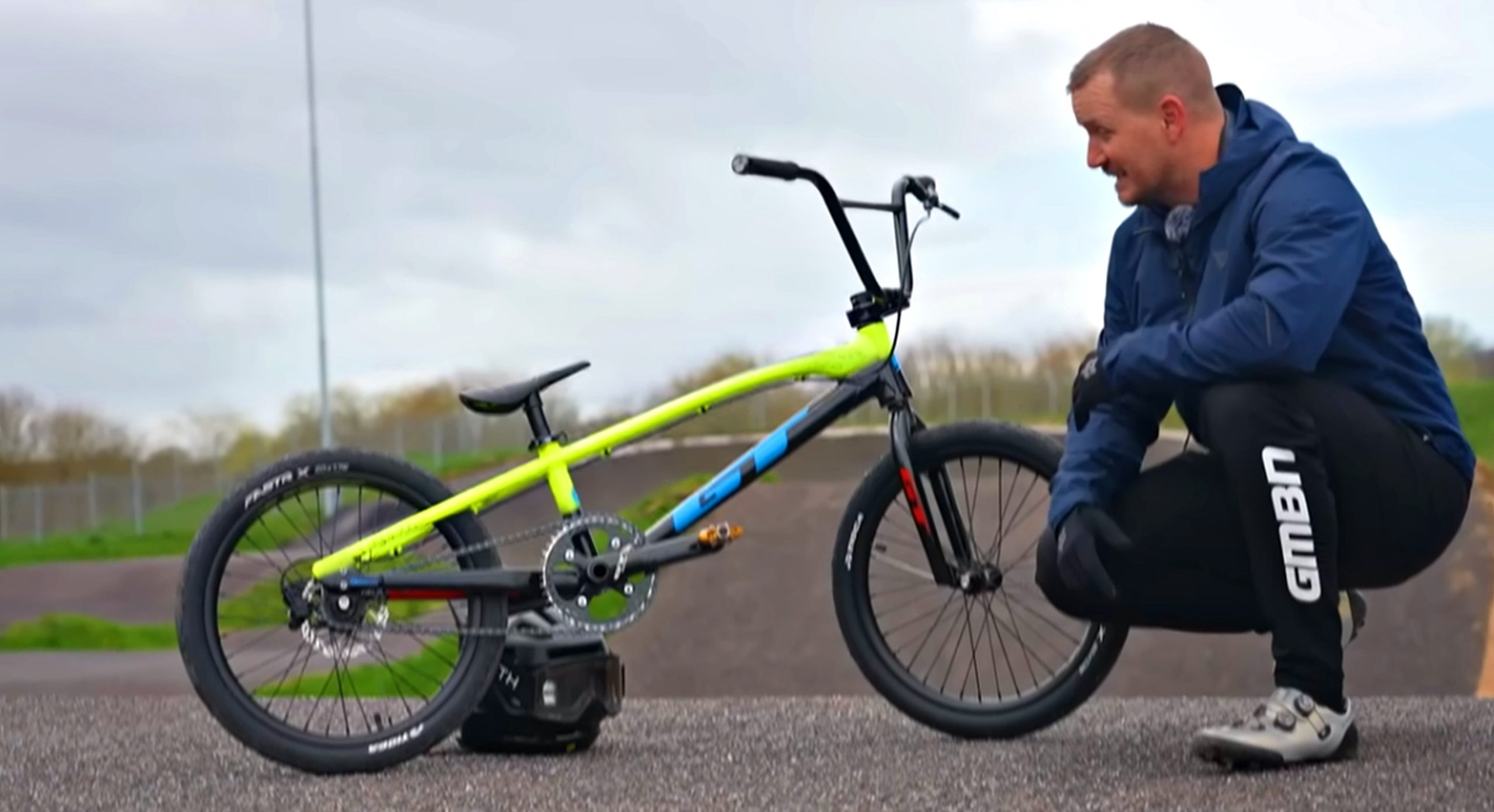 Blake Samson MTB on BMX Bike