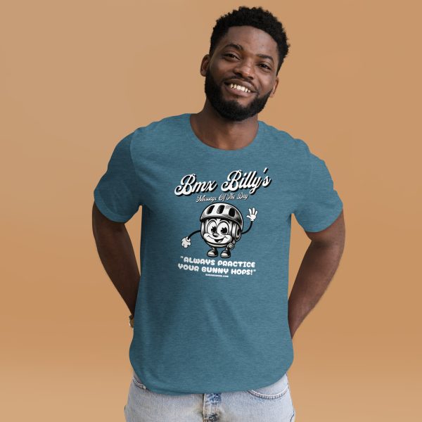 BMX Billy Says Practice Bunny Hops - Messaage Of The Day - T-Shirt - Image 2