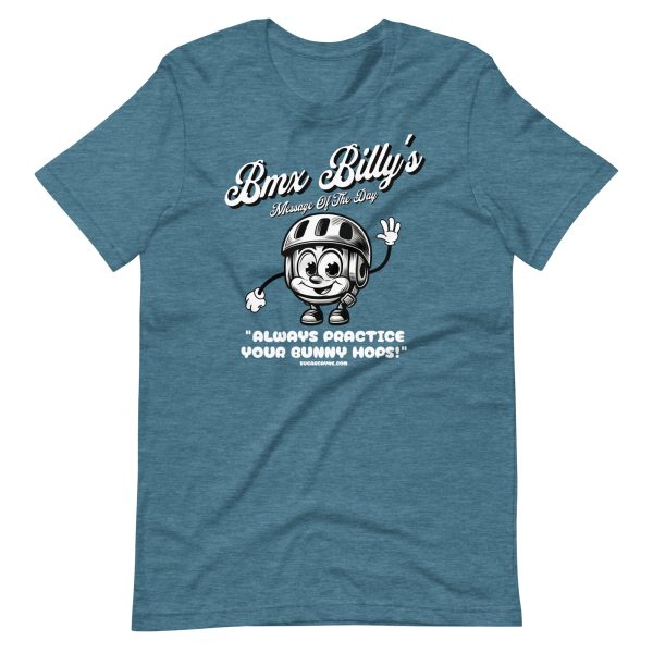 BMX Billy Says Practice Bunny Hops - Messaage Of The Day - T-Shirt - Image 5