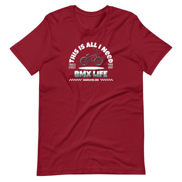BMX Life Is All I Need Unisex t-shirt - Image 2