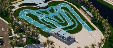 Palm Bay BMX Track Drawing