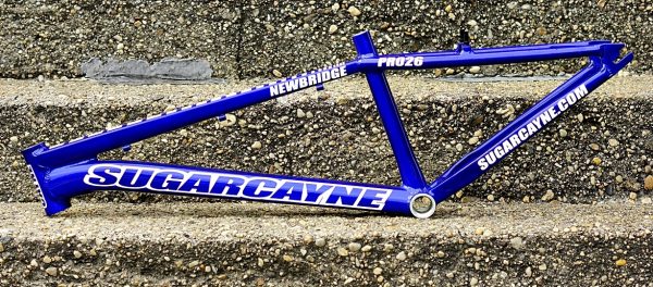Sugar Cayne - Newbridge Pro26 BMX Frame (Blue) - U.S. Only - Image 10