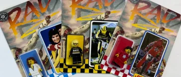 Radgo Cur Jones BMX Lego Figure