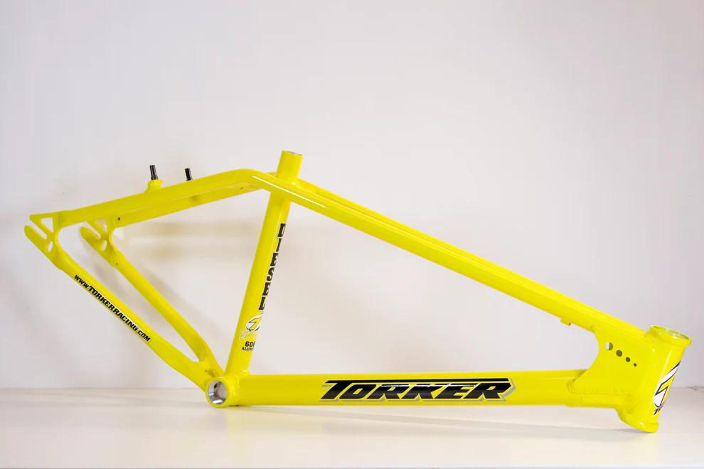 Torker Diesel BMX Cruiser frame in yellow