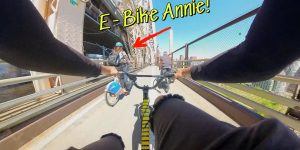 impatient E-Biker Gets Passed
