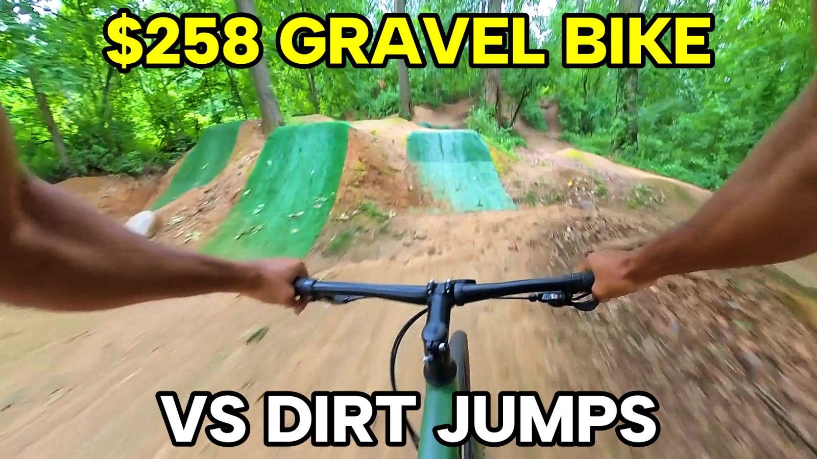 Cheap Gravel bike Vs Dirt Jumps