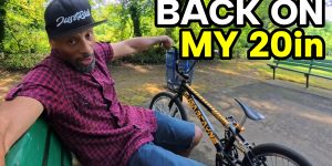 Back to riding the 20in bmx bike