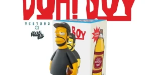 Doh! Boy Vectron Flexx Lex art toy figure