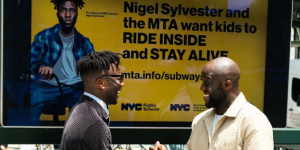 Nigel Sylvester MTA Ride Inside Stay Alive