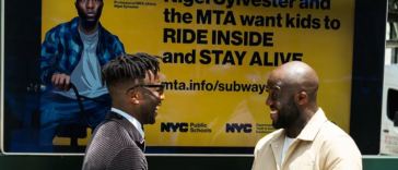 Nigel Sylvester MTA Ride Inside Stay Alive