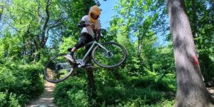 Ozark Trail Gravel Bike Dirt Jumping