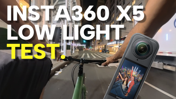 Insta360 X5 Low Light Review