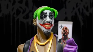 The Jokur Tupac art toy