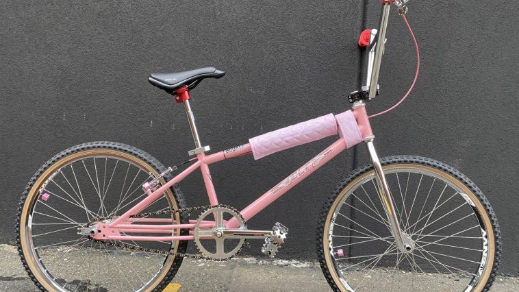 Pink 2018 Elf Doublecross BMX Bike