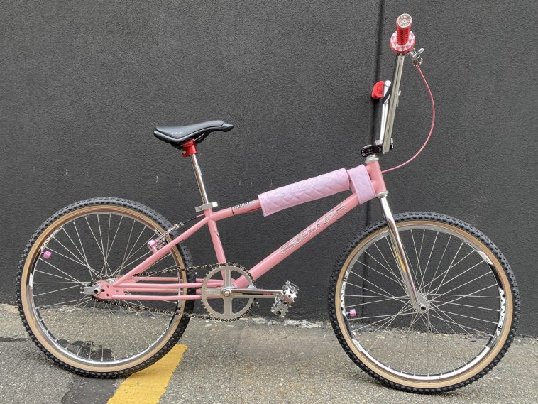 Pink 2018 Elf Doublecross BMX Bike