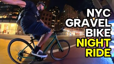 Ozark Trail Gravel Bike Night Ride In NYC