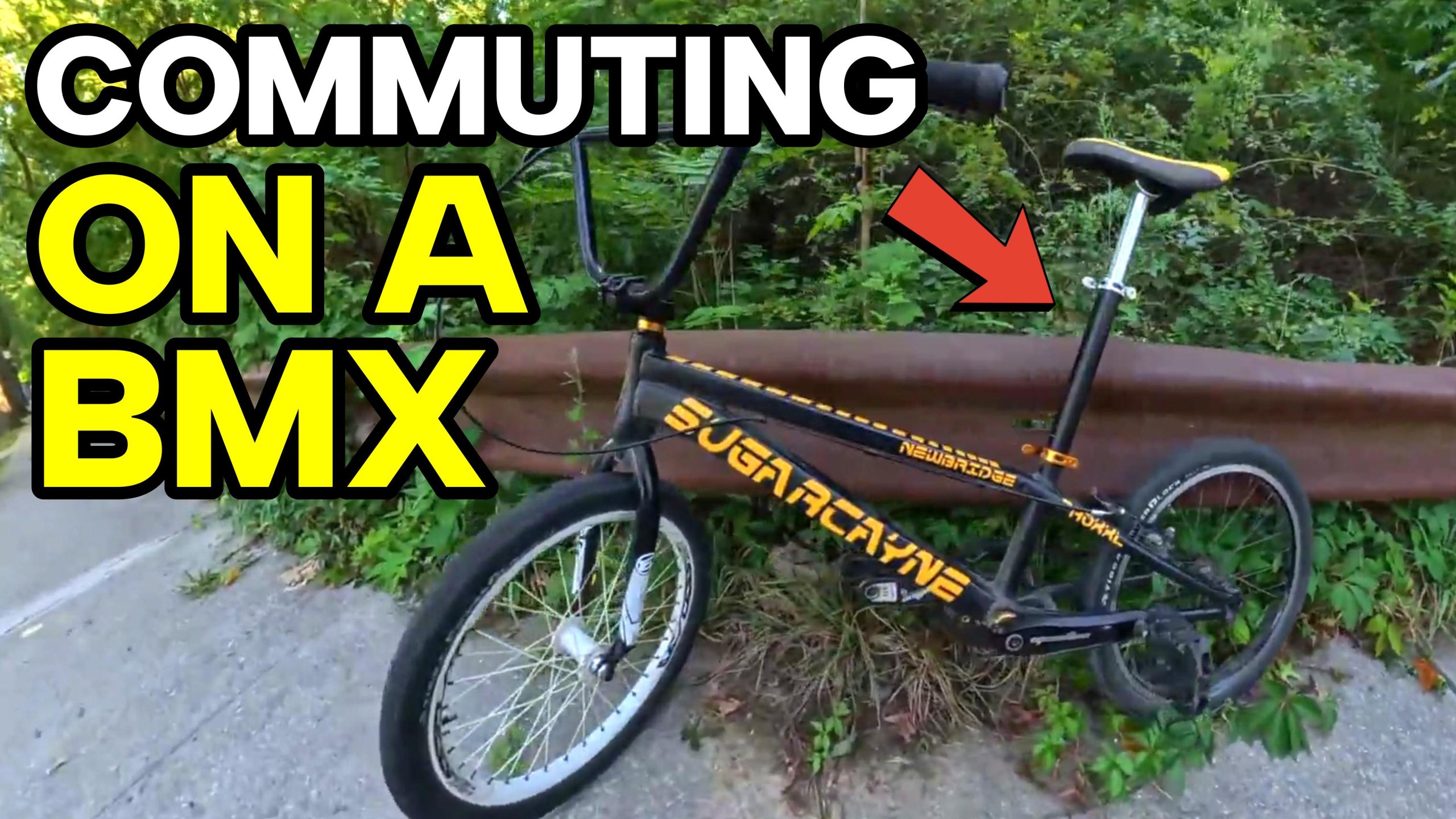 BMX commuter bike