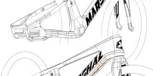 Marshal Racing SR71-Blackbird BMX Cruiser