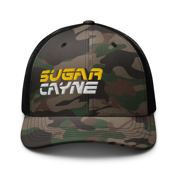 Sugar Cayne Camouflage Trucker Hat