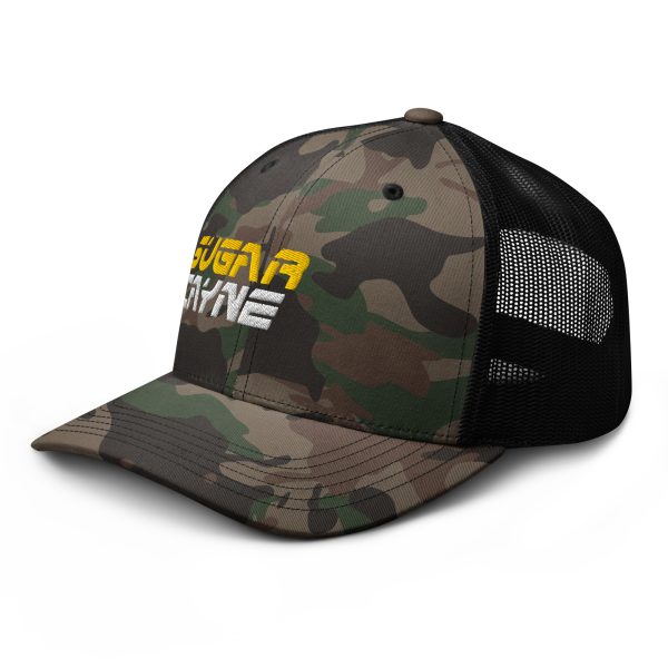 Sugar Cayne Camouflage Trucker Hat - Image 4