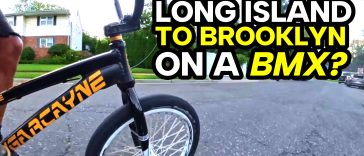 Long Island TO Brooklyn on A BMX Bike