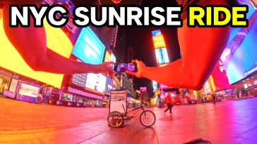 NYC Sunrise Bike Ride