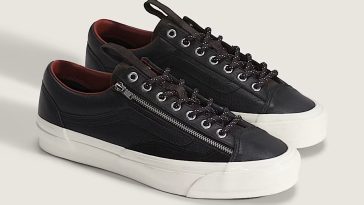 Vans Premium Old Skool Zip Black