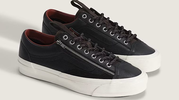 Vans Premium Old Skool Zip Black