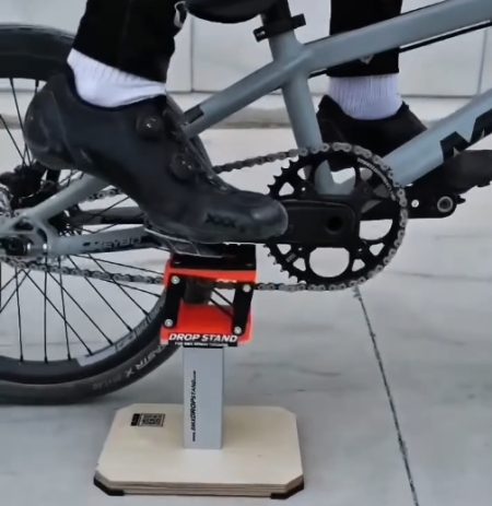 BMX Drop Stand For Better Gate Starts