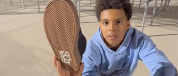 11 Year Old's sneaker brand SHRK