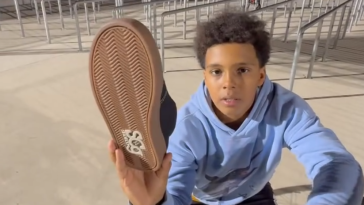 11 Year Old's sneaker brand SHRK
