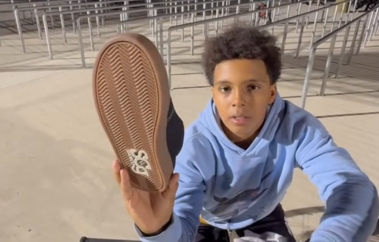11 Year Old's sneaker brand SHRK