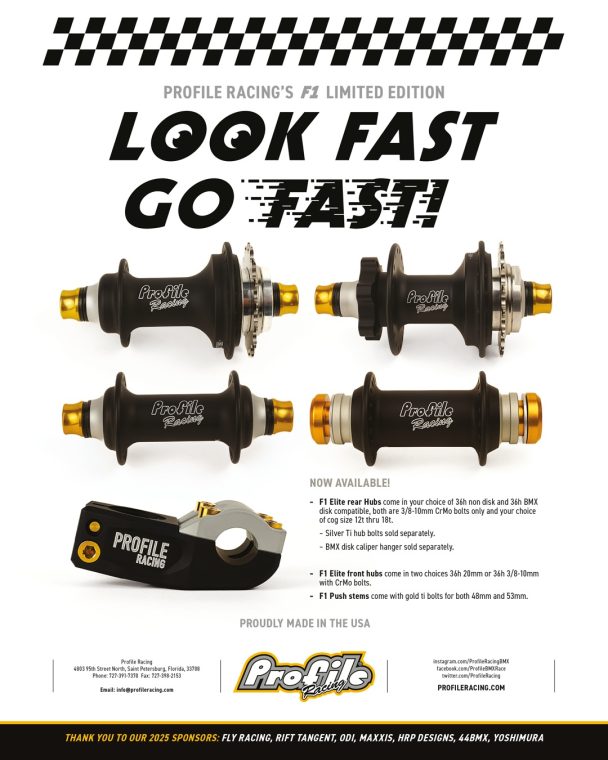 Profile Racing F1 BMX Parts