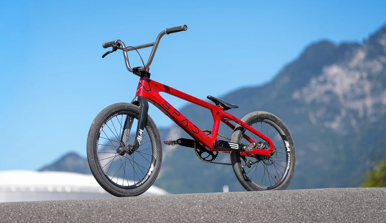 Spad Venom carbon BMX Red