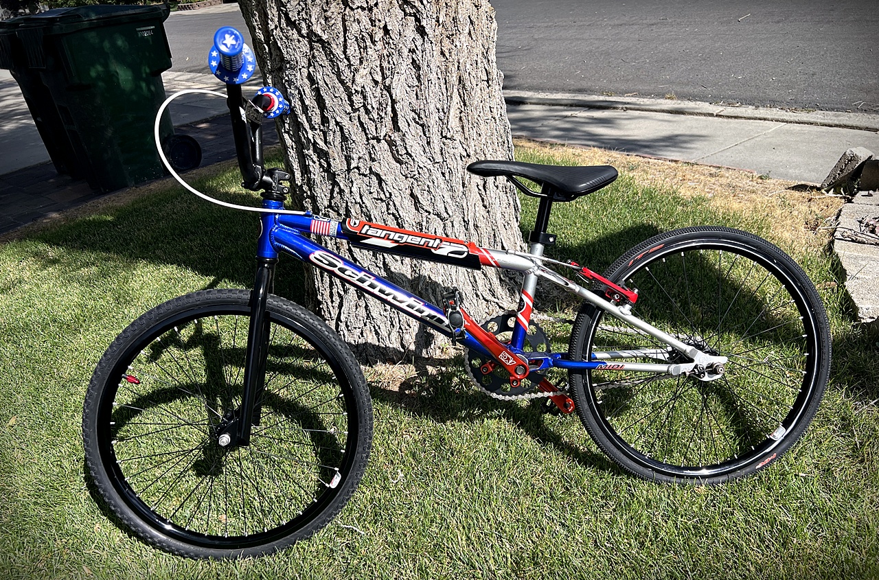 2000 Schwinn Pro Stock Midi BMX race bike